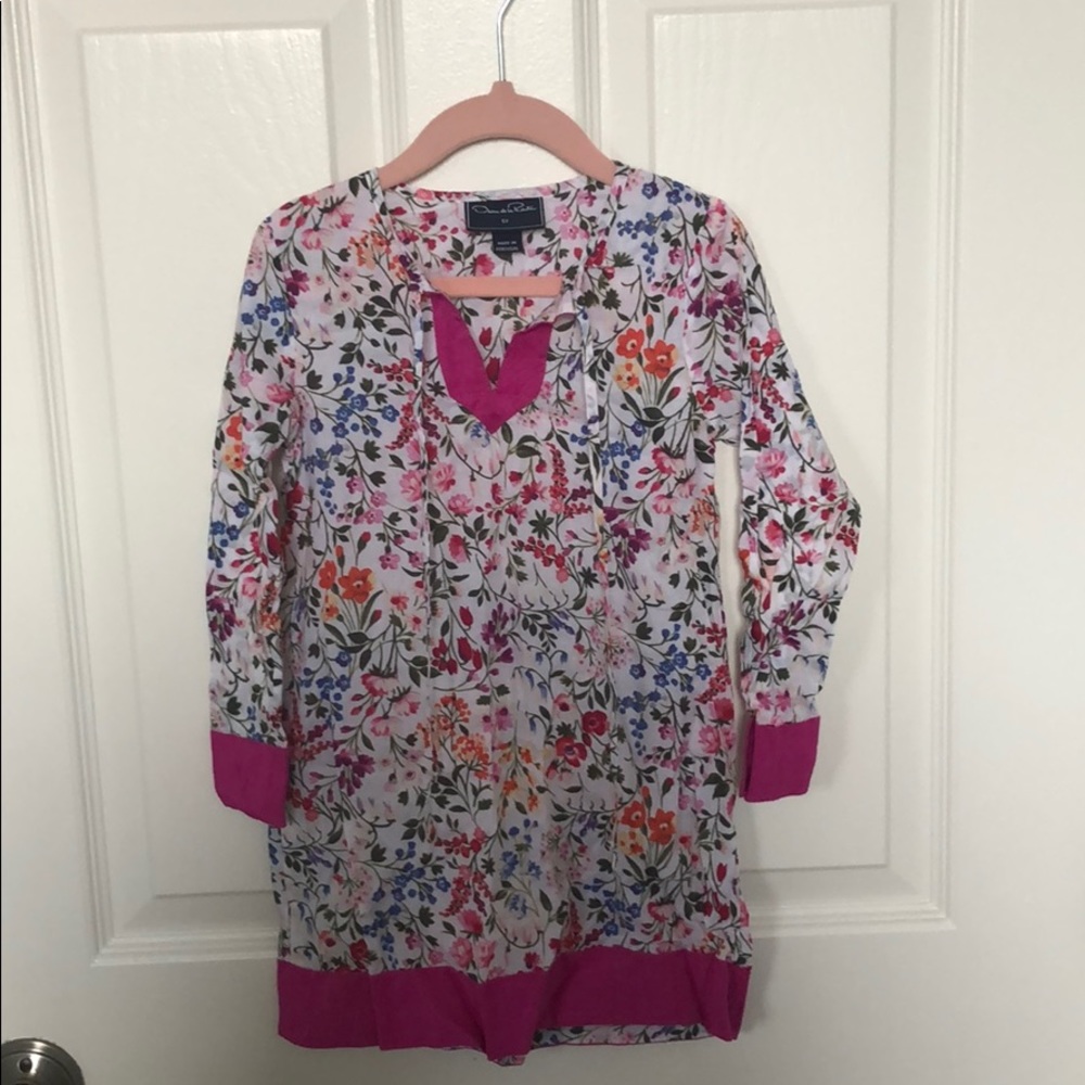 Girls Oscar de la Renta swimsuit cover up